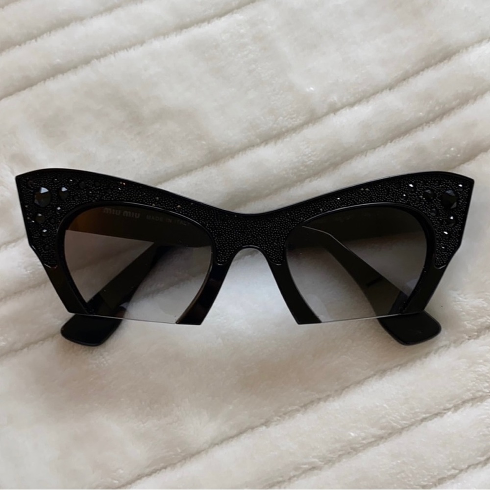 Miu Miu black sunglasses